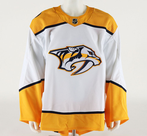 Game Jersey - Nashville Predators - White Adidas Size 56G #2
