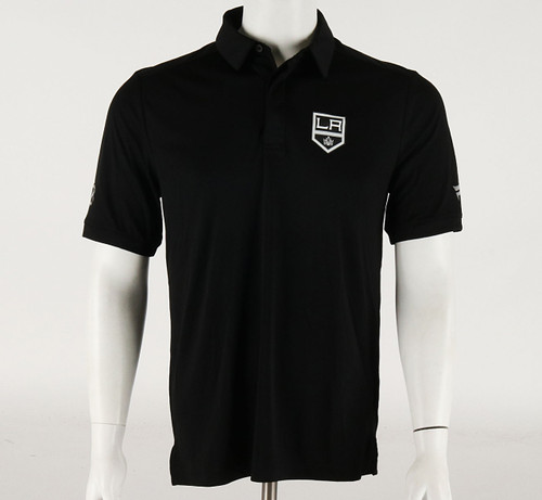 Los Angeles Kings Medium Authentic Pro Short Sleeve Polo Shirt #4 Los Angeles Kings Medium Authentic Pro Short Sleeve Polo Shirt #4