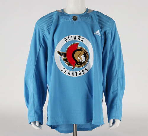 Practice Jersey - Ottawa Senators - Baby Blue Adidas Size 56 #2