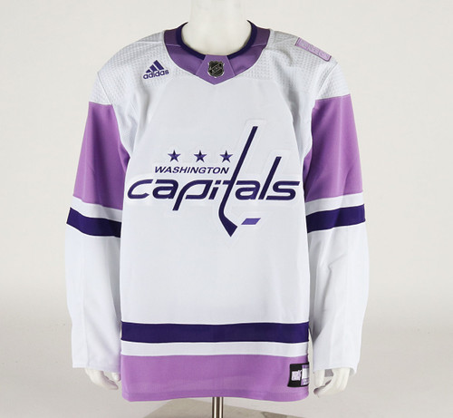 Practice Jersey - Washington Capitals - White Adidas Size 58