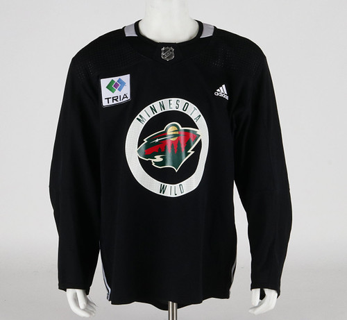 Practice Jersey - Minnesota Wild - Black Adidas Size 56 #8