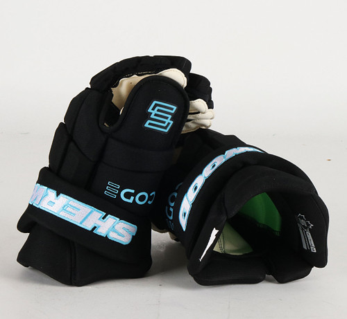 14" Sherwood Encrypt Pro Gloves - Team Stock Utah Hockey Club 14" Sherwood Encrypt Pro Gloves - Team Stock Utah Hockey Club