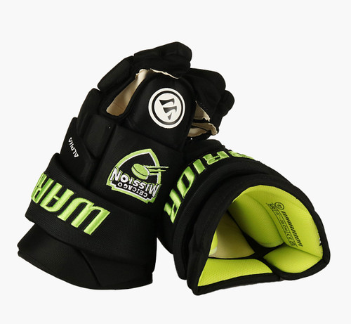 10" Warrior Alpha Pro + Gloves - Chicago Mission (old logo)