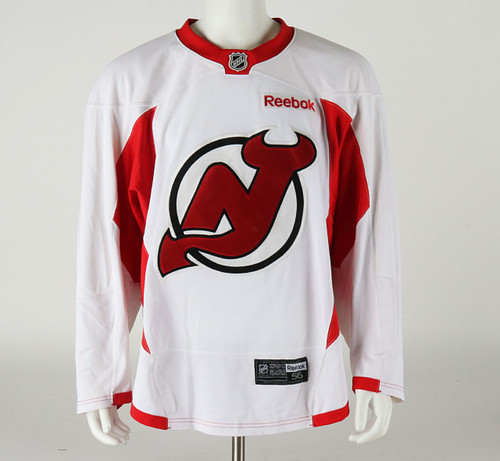 Practice Jersey - New Jersey Devils - White Reebok Size 56 #5 Practice Jersey - New Jersey Devils - White Reebok Size 56 #5