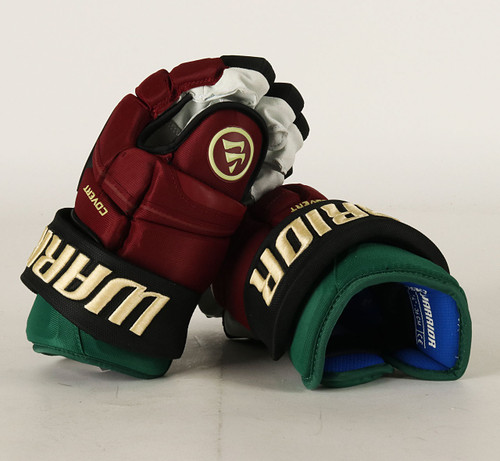 14" Warrior Covert QRE Pro Gloves - Team Stock Arizona Coyotes #3 14" Warrior Covert QRE Pro Gloves - Team Stock Arizona Coyotes #3