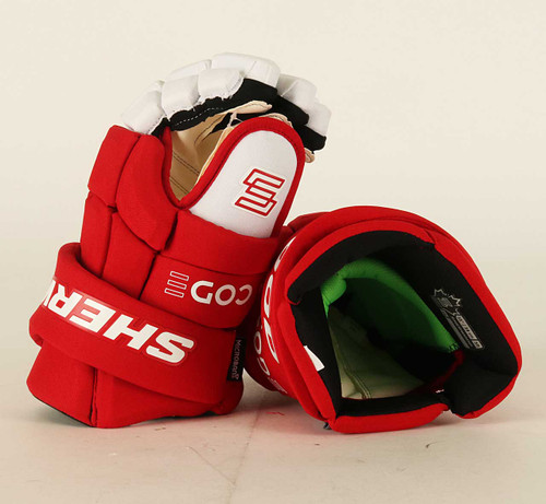13" Sherwood Code Encrypt 1 Gloves - Team Stock Detroit Red Wings