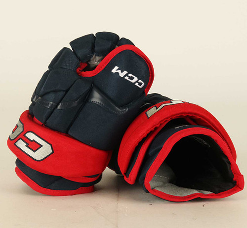 13" CCM HG12 Gloves - Trey Wolansky Columbus Blue Jackets #2