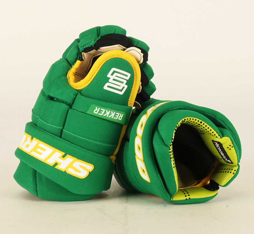 12" Sherwood Rekker Morph 1 Junior Minnesota Wild Gloves