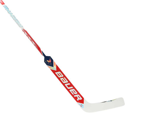 Left - Vitek Vanecek White Supreme Ultra Sonic 'Dressed as Supreme Shadow' Stick