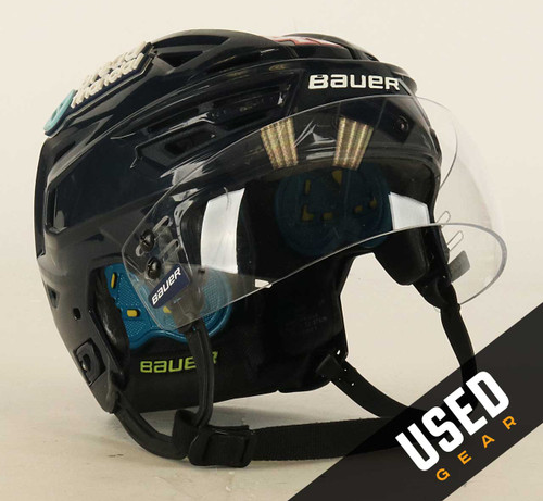 Size S - Bauer Re-Akt 150 Navy Blue Helmet - Columbus Blue Jackets #2