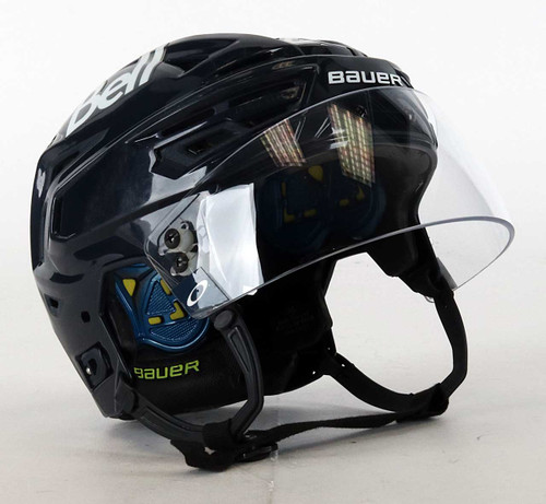 Size M - Bauer Re-Akt 150 Navy Blue Helmet - Columbus Blue Jackets #3