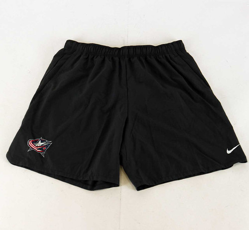 Columbus Blue Jackets Large Dri-Fit Running Shorts #2