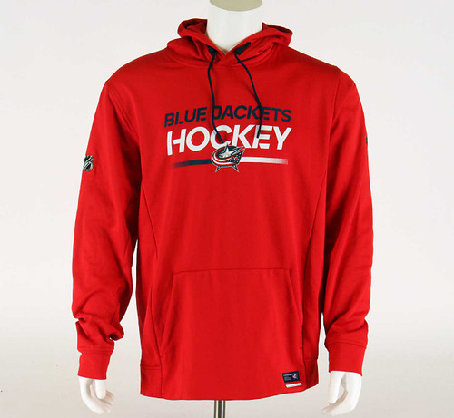 Columbus Blue Jackets X-Large Authentic Pro Hooded Sweatshirt #8