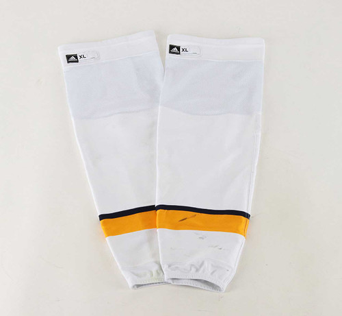 Game Sock - Nashville Predators - White Adidas Size XL #4