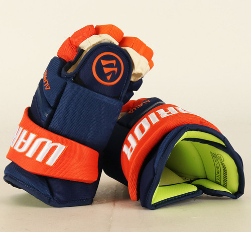 15" Warrior Alpha LX2 Pro Gloves - Team Stock Edmonton Oilers #2