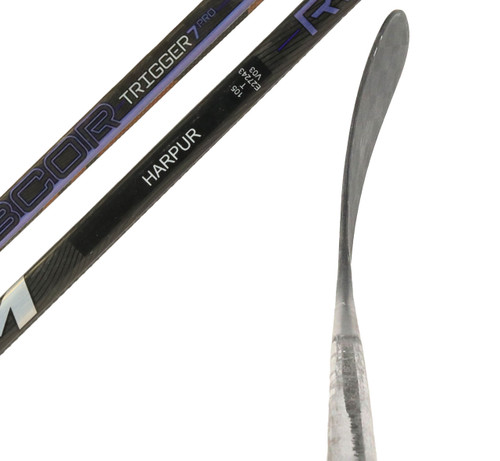 Left - Ben Harpur Jetspeed FT2 Pro 'Dressed as Ribcor Trigger 7 Pro' 105 Flex Stick