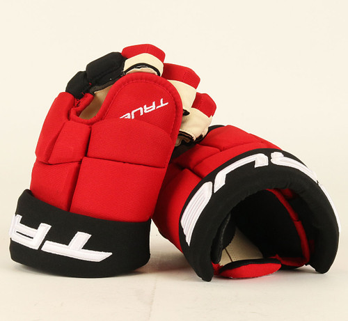 13" True 4 Roll Pro Gloves - Jesperi Kotkaniemi Carolina Hurricanes