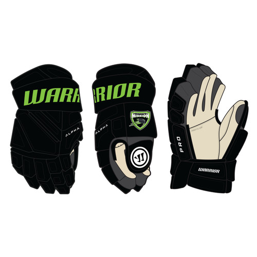 13" Warrior Alpha Pro+ Gloves - Chicago Mission