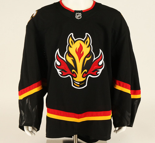 Game Jersey - Calgary Flames - Black Fanatics Size 56G