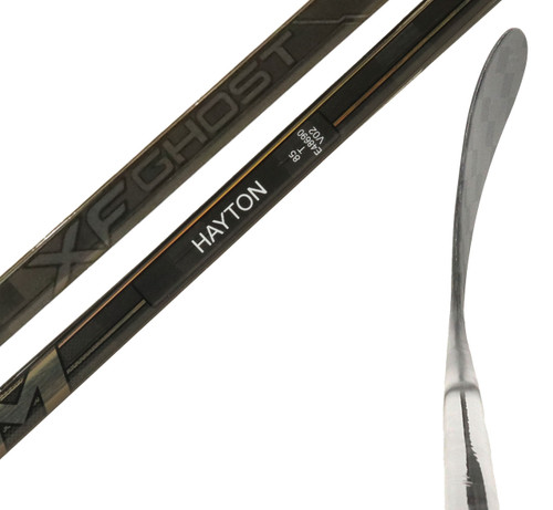 Left - Barrett Hayton Ribcor Trigger 8 Pro 'Dressed as XF Ghost' 85 Flex Stick
