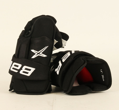 14" Bauer Vapor Hyperlite Gloves - Nathan Bastian New Jersey Devils