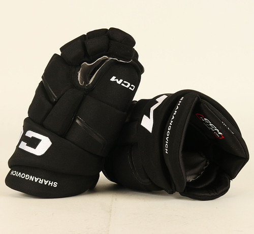 14" CCM HGQL Gloves - Yegor Sharangovich Calgary Flames #3