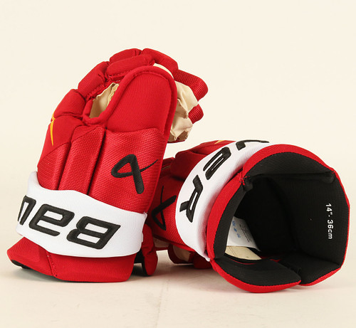 14" Bauer Vapor Hyperlite Gloves - Rasmus Andersson Calgary Flames