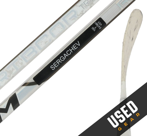 Left - Mikhail Sergachev  Ribcor Trigger 9 Pro 100 Flex Stick
