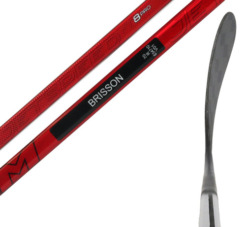 Left - Nathan Brisson Jetspeed FT6 Pro 'Dressed as Jetspeed FT8 Pro' 70 Flex Stick
