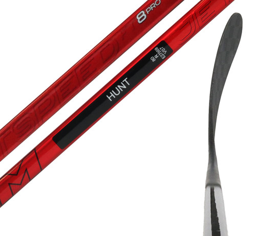 Left - Dryden Hunt Jetspeed FT3 Pro 'Dressed as Jetspeed FT8 Pro' 80 Flex Stick
