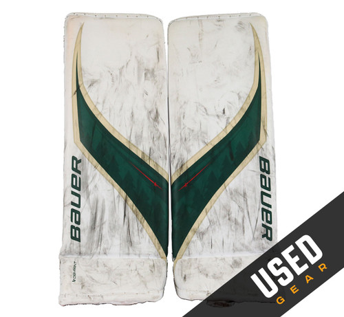 34" - Bauer Vapor Flylite White Pads - Filip Gustavsson Minnesota Wild