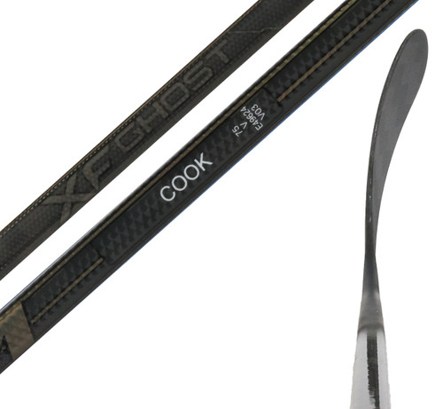 Left - Dylan Cook Super Tacks AS4 Pro 'Dressed as XF Ghost' 75 Flex Stick