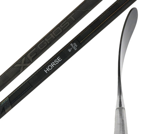 Left - Garrett Horsager Super Tacks AS3 Pro 'Dressed as XF Ghost' 80 Flex Stick