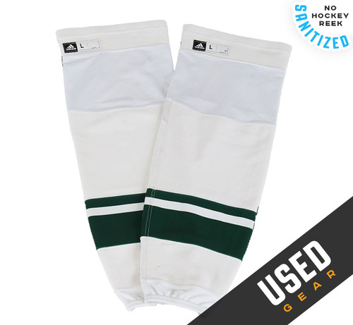 Game Sock - Minnesota Wild - White Adidas Size L #5