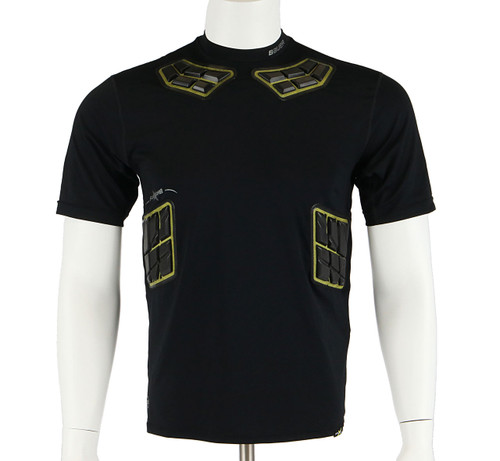 Medium Short Sleeve Compression Shirt With Padding