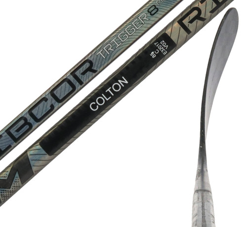 Left - Ross Colton Ribcor Trigger 4 Pro 'Dressed as Ribcor Trigger 8 Pro' 85 Flex Stick