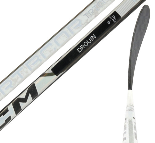 Left - Jonathan Drouin Jetspeed FT4 Pro 'Dressed as Ribcor Trigger 9 Pro' 85 Flex Stick