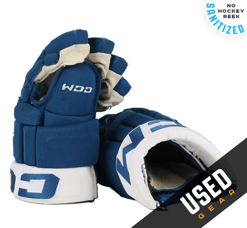 14" CCM 4 Roll Pro Gloves - Team Stock Colorado Avalanche