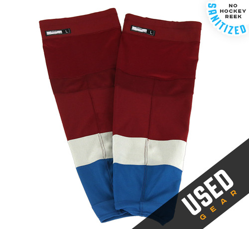 Game Sock - Colorado Avalanche - Maroon Reebok Size L
