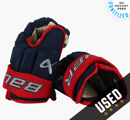 15" Bauer Vapor Hyperlite Gloves - Team Stock Columbus Blue Jackets #2