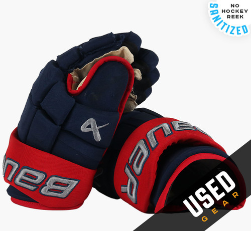 15" Bauer Supreme Mach Gloves - Team Stock Columbus Blue Jackets #3