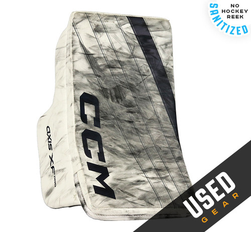 Regular - CCM Axis XF Pro White Blocker - Jet Greaves Columbus Blue Jackets