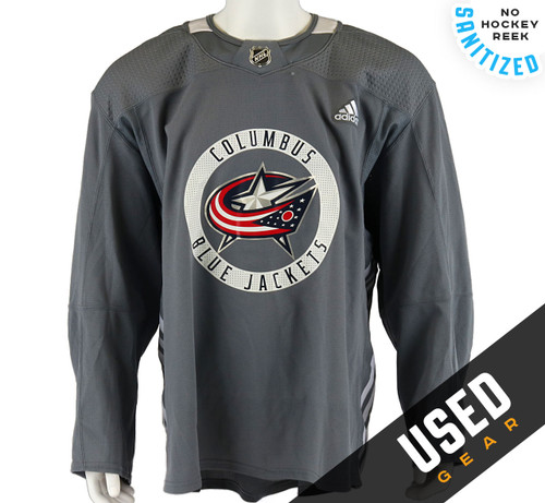 Practice Jersey - Columbus Blue Jackets - Gray Adidas Size 58+ #3