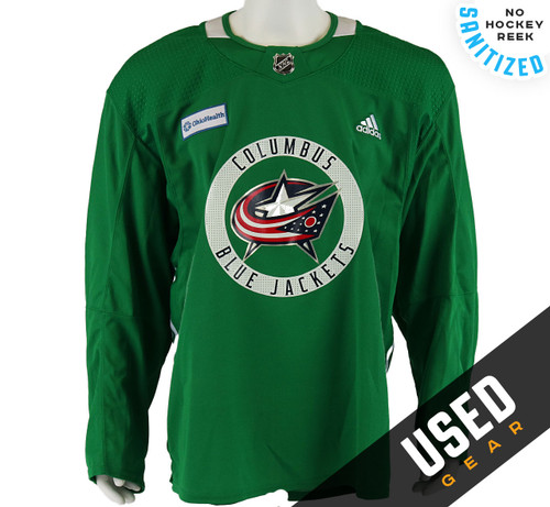 Practice Jersey - Columbus Blue Jackets - Green Adidas Size 58