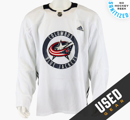 Practice Jersey - Columbus Blue Jackets - White Adidas Size 54