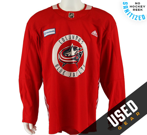Practice Jersey - Columbus Blue Jackets - Red Adidas Size 58