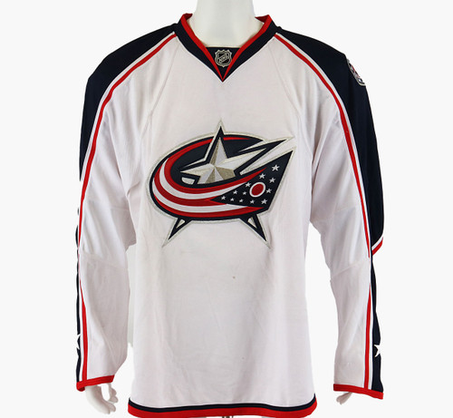 Game Jersey - Columbus Blue Jackets - White Reebok Size 56