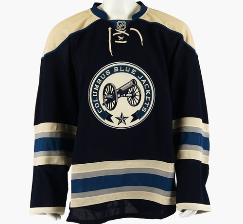 Game Jersey - Columbus Blue Jackets - Navy Blue Reebok Size 52