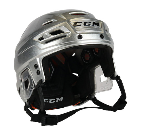 Size S - CCM Tacks 710 Silver Helmet - Los Angeles Kings