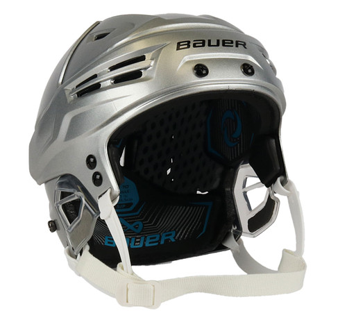 Size S - Bauer Re-Akt 70 Silver Helmet - Los Angeles Kings